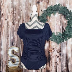 Willow & Root Ruched Bodysuit